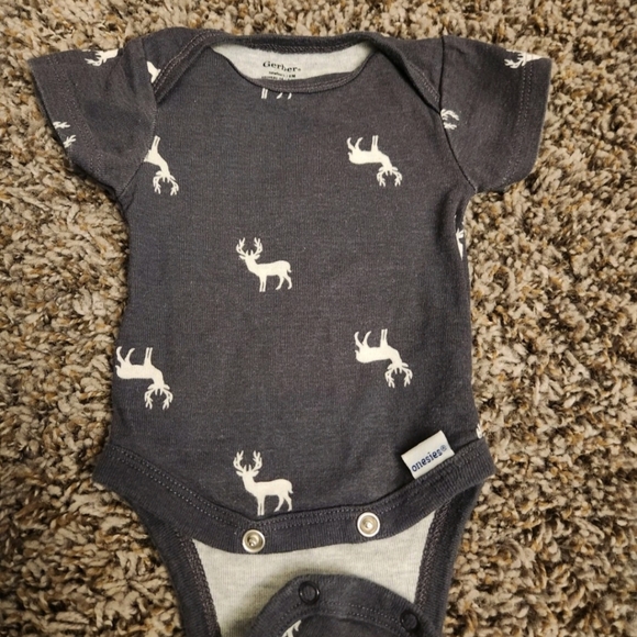 Baby Animal Print Onesies Set Newborn - Picture 7 of 10